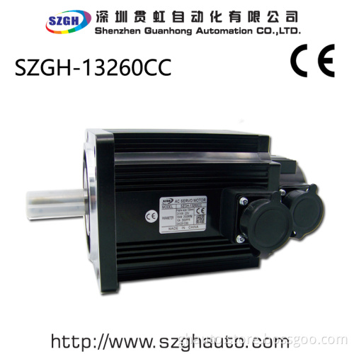 low noise 2.6kw ac Servo Motor with good movement stability